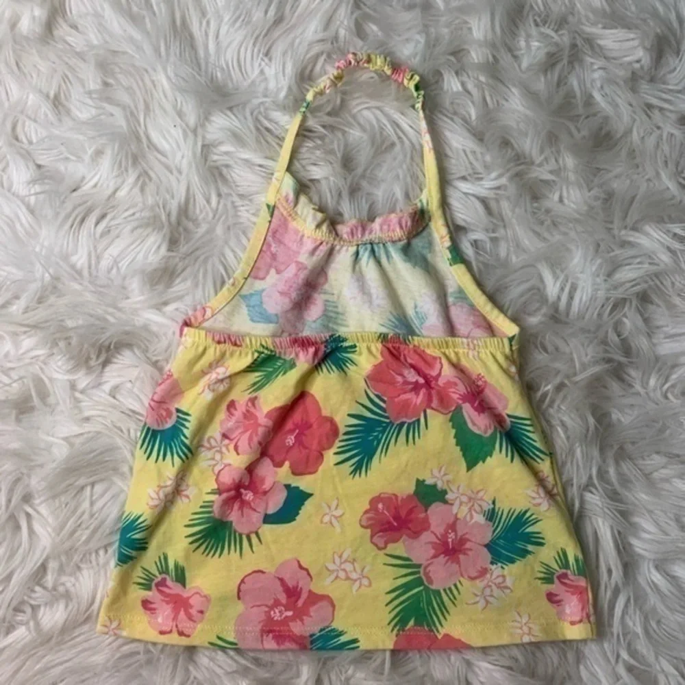 The Children’s Place Yellow Floral Top 2T
